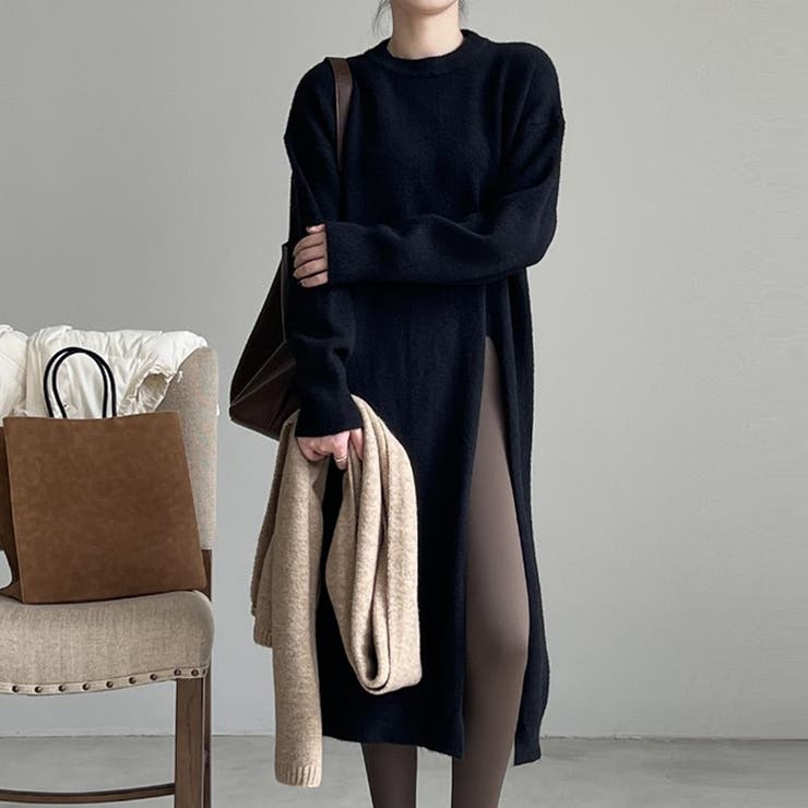 スリットチュニック 韓国ファッション 3color | RAKUku | 詳細画像7 