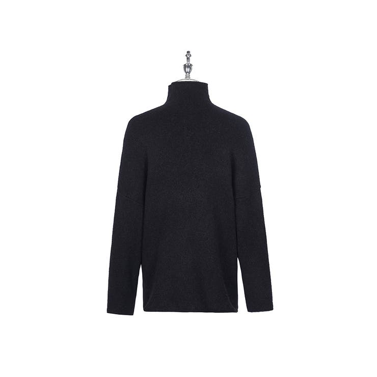 タートルネック ゆったり ニット トップス 韓国ファッション 4color | RAKUku | 詳細画像19 