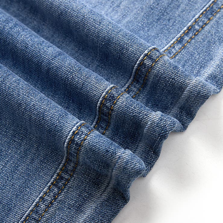 ハイウエスト ダメージデニムパンツ | RAKUku | 詳細画像15 