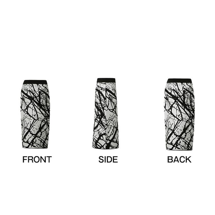 ペイント柄カジュアルスカート 2color 韓国ファッション | RAKUku | 詳細画像11 