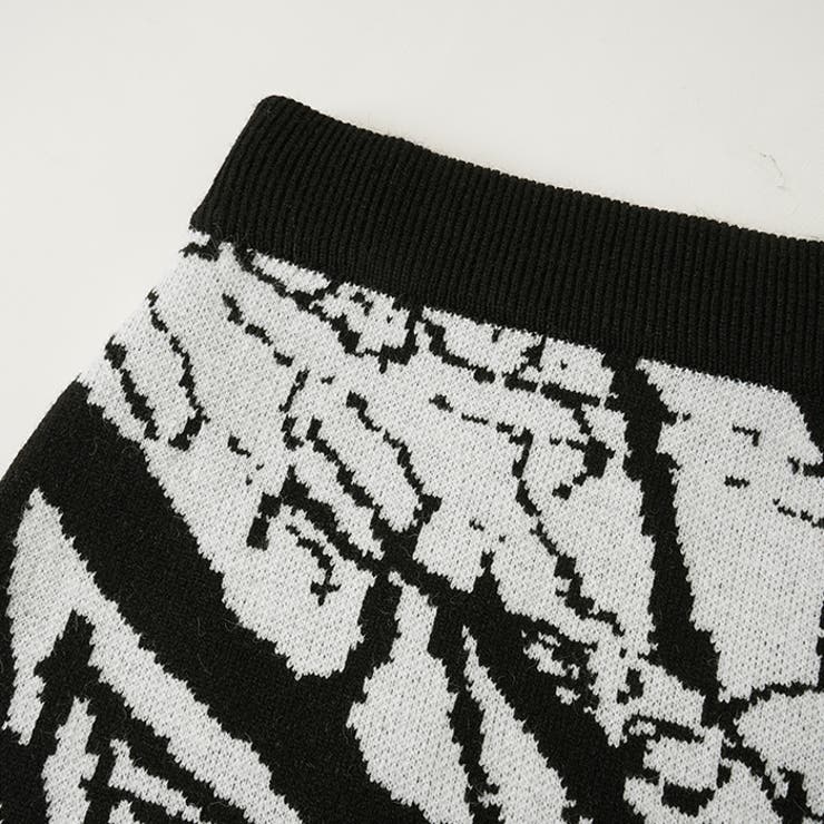 ペイント柄カジュアルスカート 2color 韓国ファッション | RAKUku | 詳細画像6 