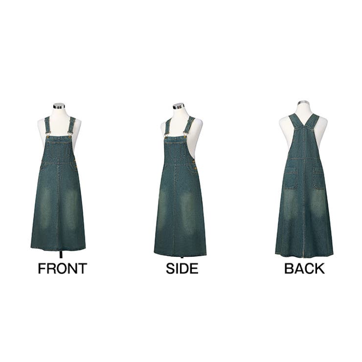 デニムサロペットワンピース | RAKUku | 詳細画像6 