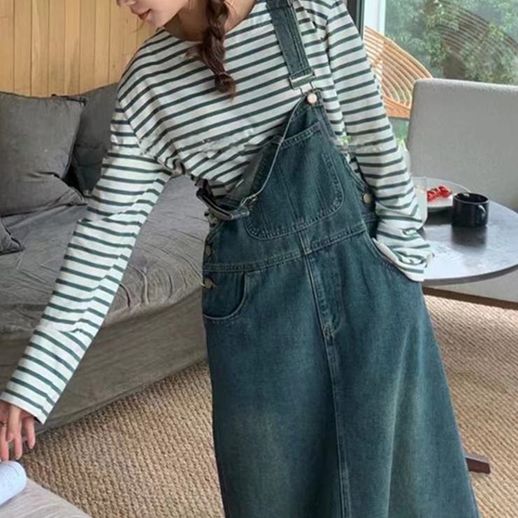 デニムサロペットワンピース | RAKUku | 詳細画像14 