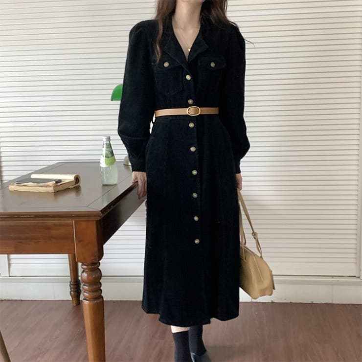 ベルト付き コーデュロイ シャツ | RAKUku | 詳細画像2 