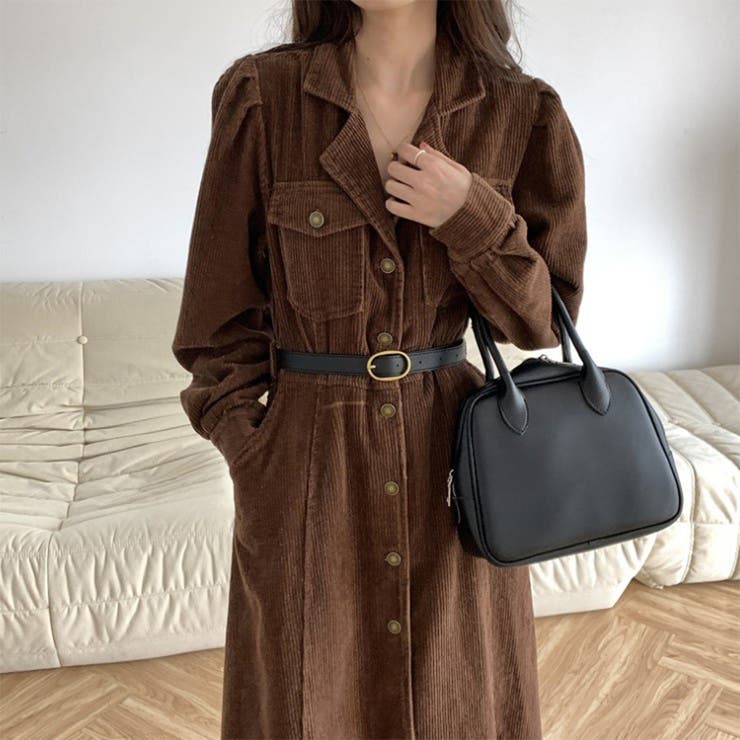 ベルト付き コーデュロイ シャツ | RAKUku | 詳細画像9 