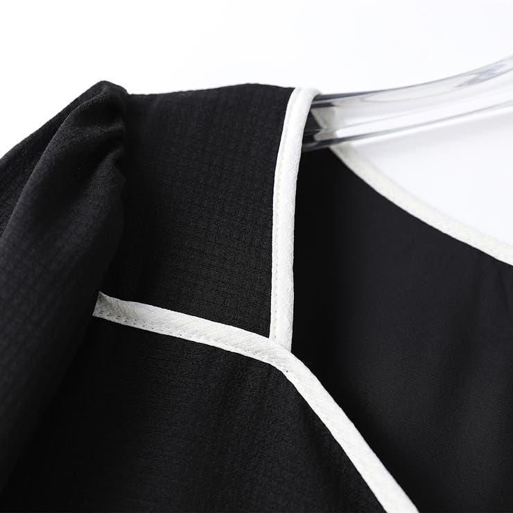 配色デザイン エレガント ワンピース | RAKUku | 詳細画像9 