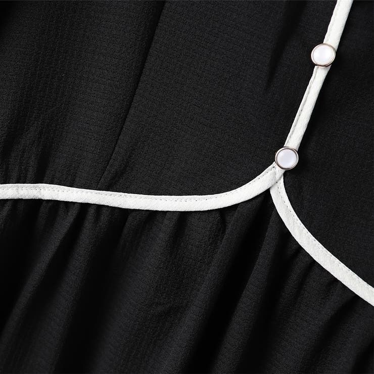 配色デザイン エレガント ワンピース | RAKUku | 詳細画像11 