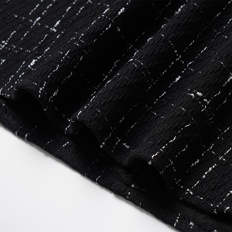 ツイード キャミワンピース ロング丈 韓国ファッション 2color | RAKUku | 詳細画像13 