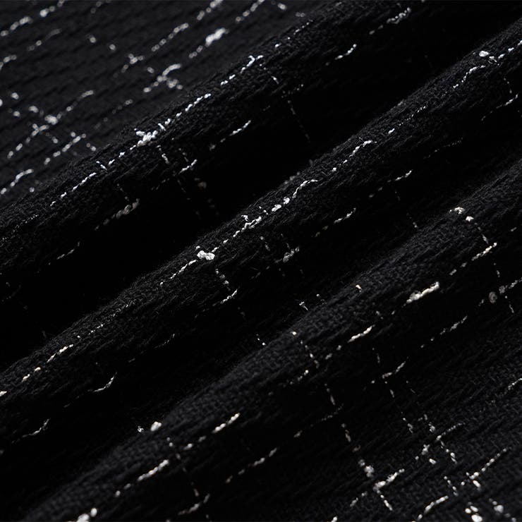 ツイード キャミワンピース ロング丈 韓国ファッション 2color | RAKUku | 詳細画像14 