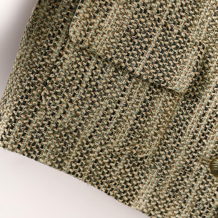 金釦ツイードノーカラージャケット 2color | RAKUku | 詳細画像11 