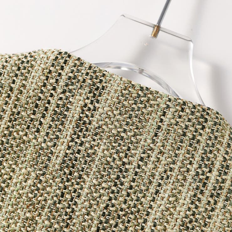 金釦ツイードノーカラージャケット 2color | RAKUku | 詳細画像13 