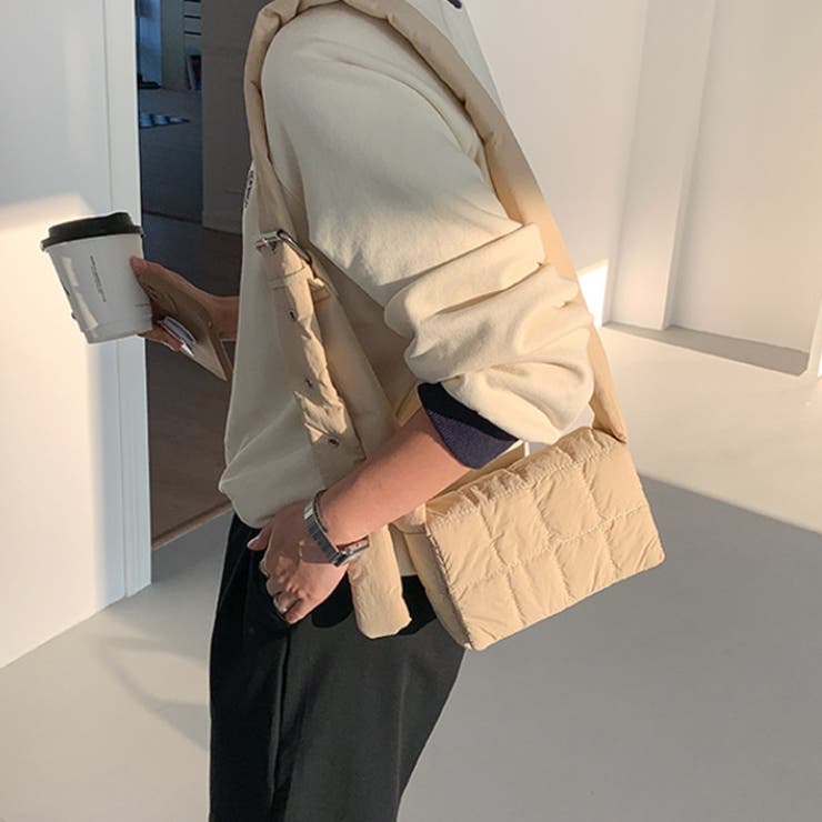 パディング ミニーショルダーバッグ | RAKUku | 詳細画像5 