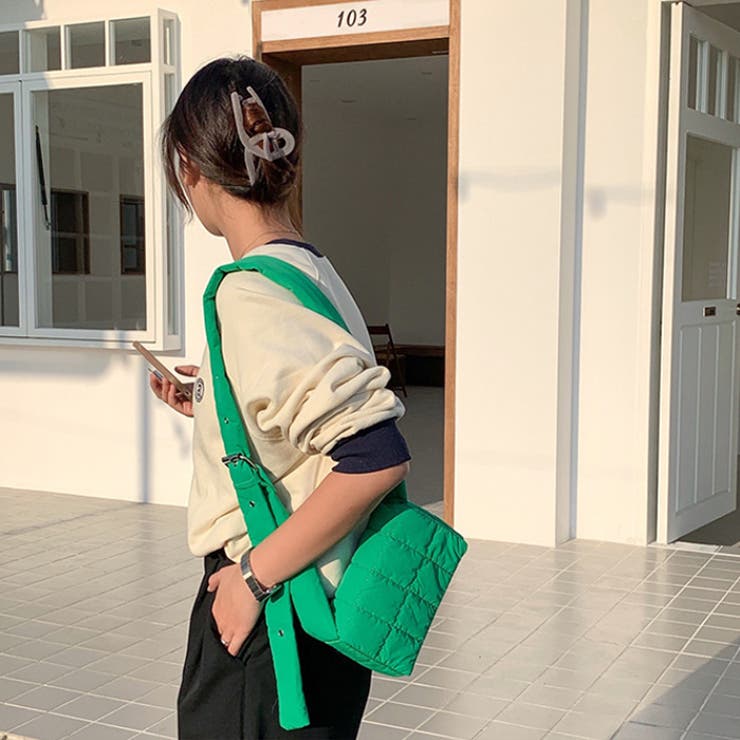 パディング ミニーショルダーバッグ | RAKUku | 詳細画像9 