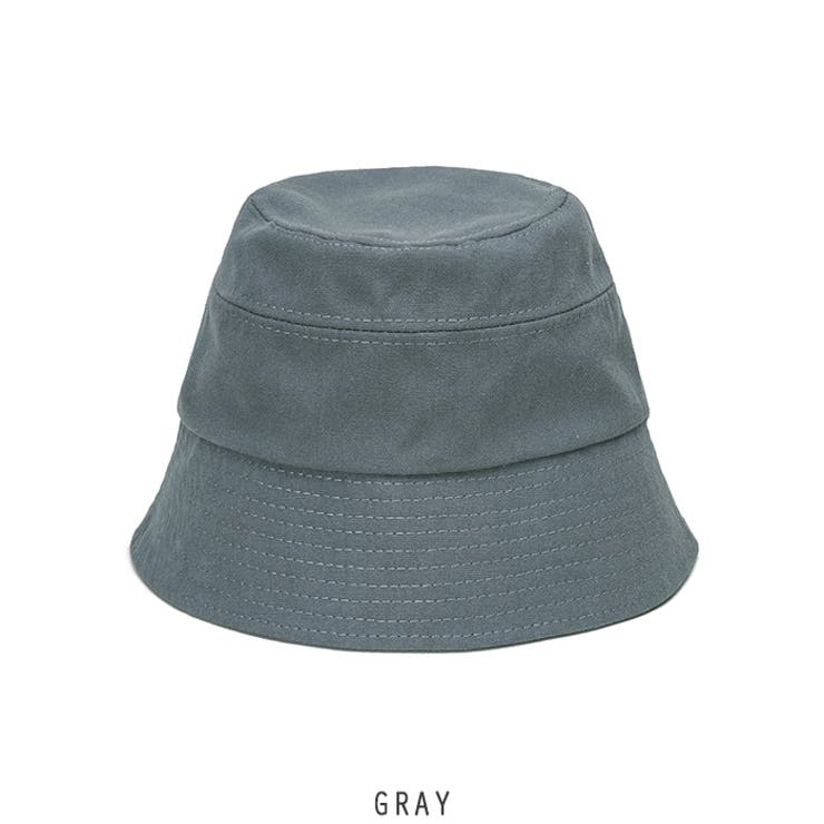 グレー | ベーシック キャンバス コットン バケットハット | RAKUku