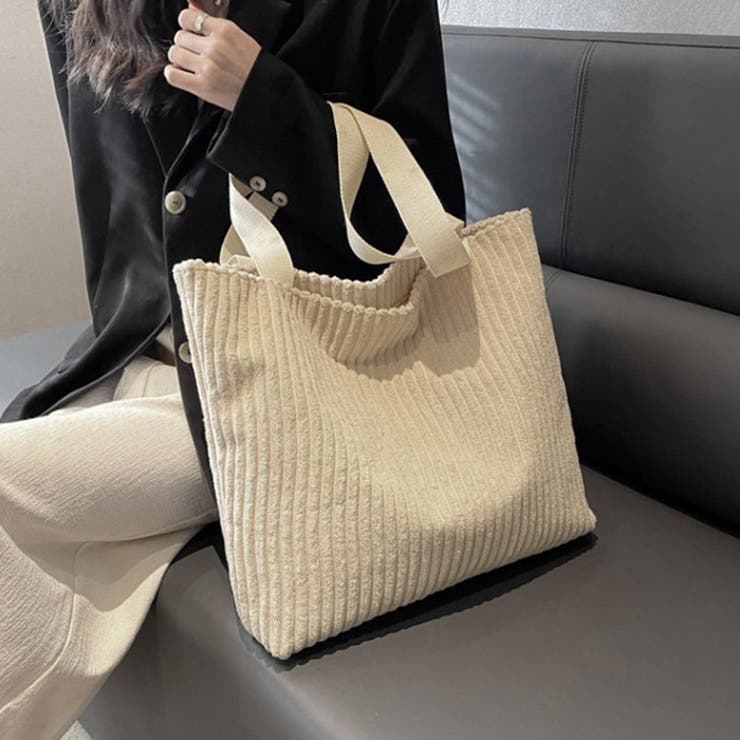 コーデュロイ トートバッグ 2color[品番：RKKW0002877]｜RAKUku