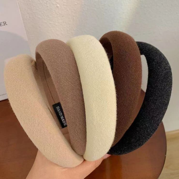 ファブリック シンプル カチューシャ  無地 韓国ファッション 5color | RAKUku | 詳細画像3 