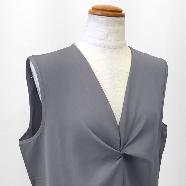 フロント絞りノースリーブブラウス | RAKUku | 詳細画像20 