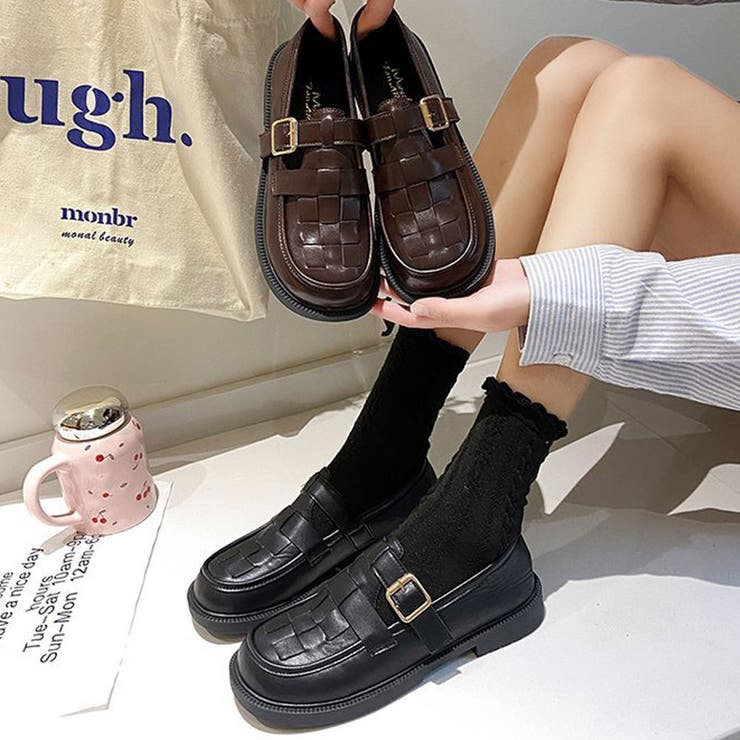 Tストラップグルカローファー[品番：RKKW0002590]｜RAKUku（ラクク）の