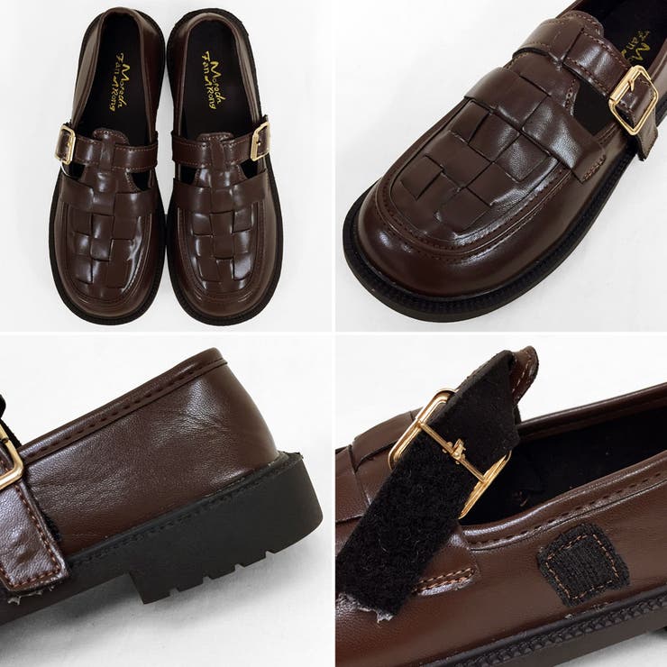 Tストラップグルカローファー[品番：RKKW0002590]｜RAKUku（ラクク）の