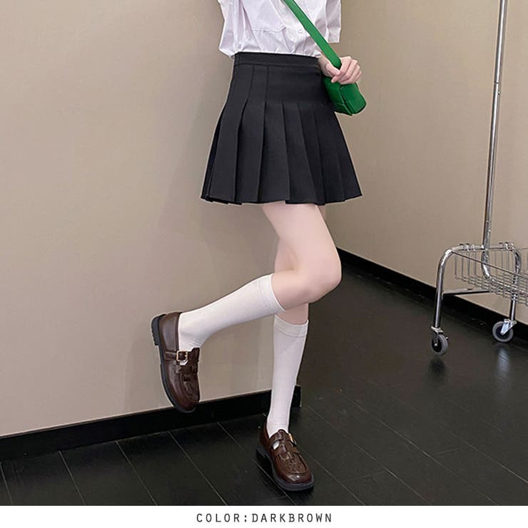 Tストラップグルカローファー[品番：RKKW0002590]｜RAKUku（ラクク）の