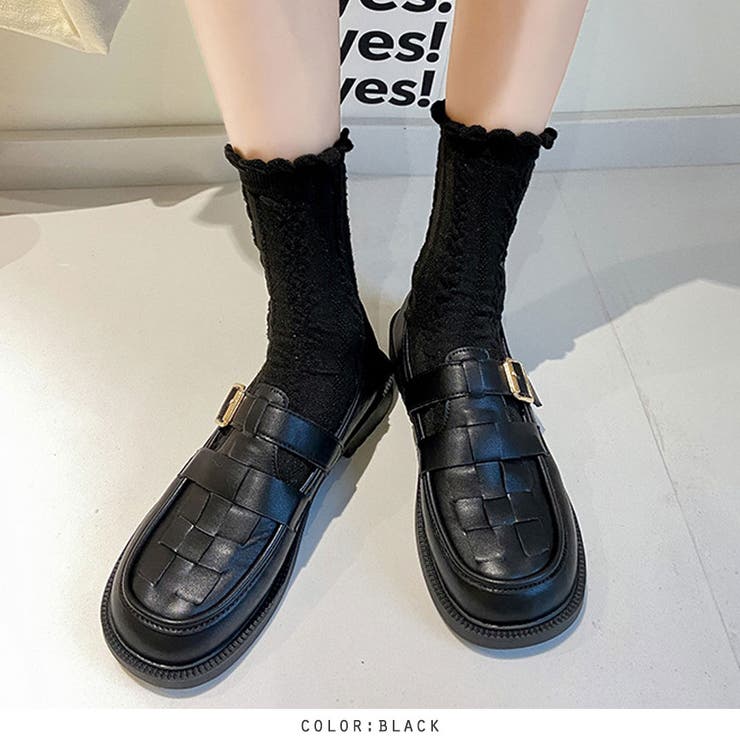 Tストラップグルカローファー[品番：RKKW0002590]｜RAKUku（ラクク）の