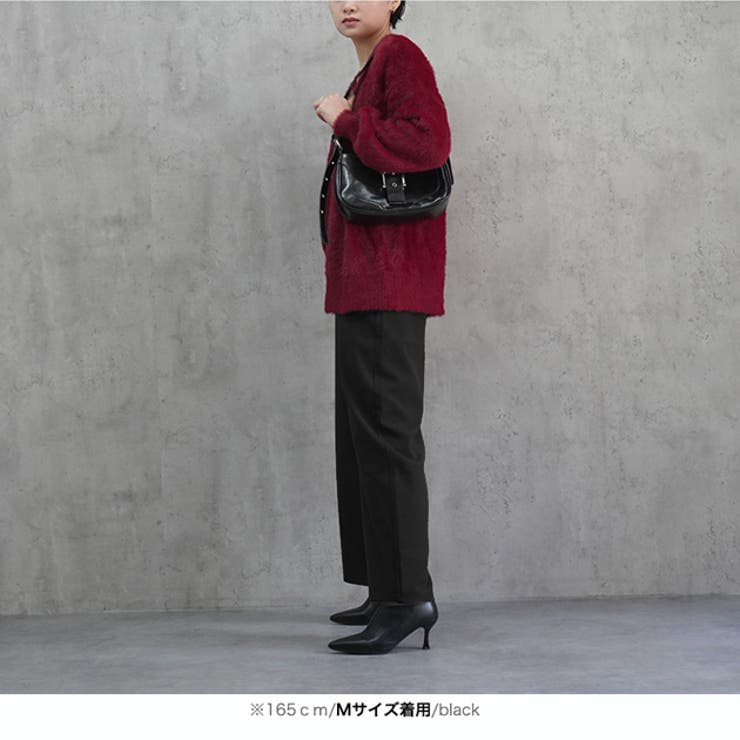 ハイウエストバレルレッグパンツ ハイウエストデニムバレルレッグパンツ[on303] | レディース