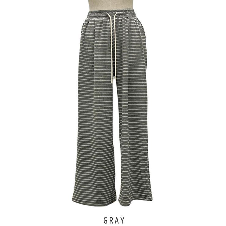 グレー | スウェットパンツ レーディス 綿 ロングパンツ 4色 韓国ファッション | RAKUku