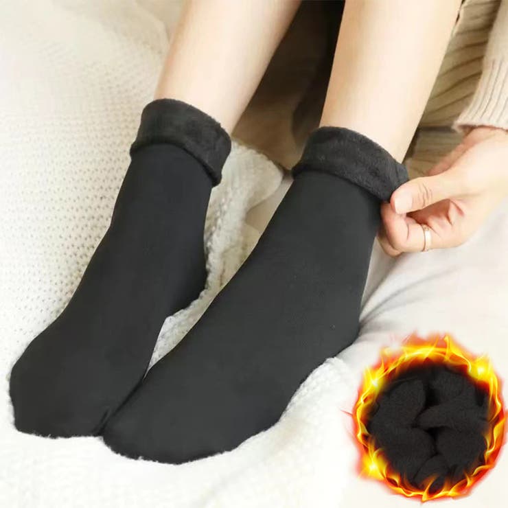 裏起毛ソックス レディース あったか靴下 | RAKUku | 詳細画像2