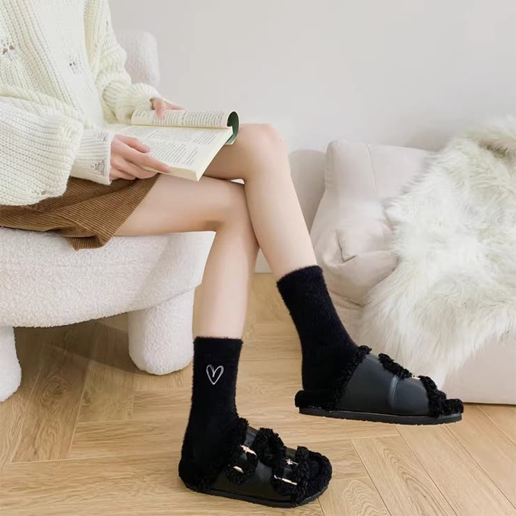 ハート ポイントファーソックス 厚手 | RAKUku | 詳細画像5 