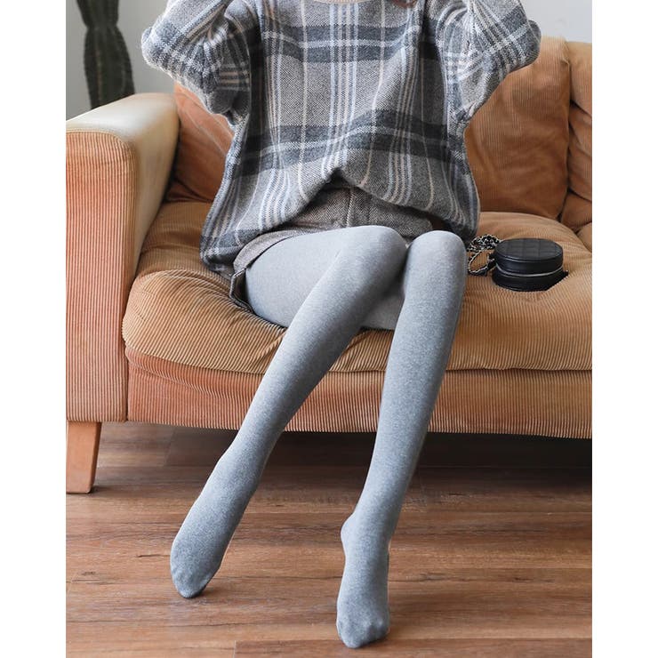 裏起毛 タイツ レギンス  極暖 リブ編み 厚手 レディース | RAKUku | 詳細画像4 
