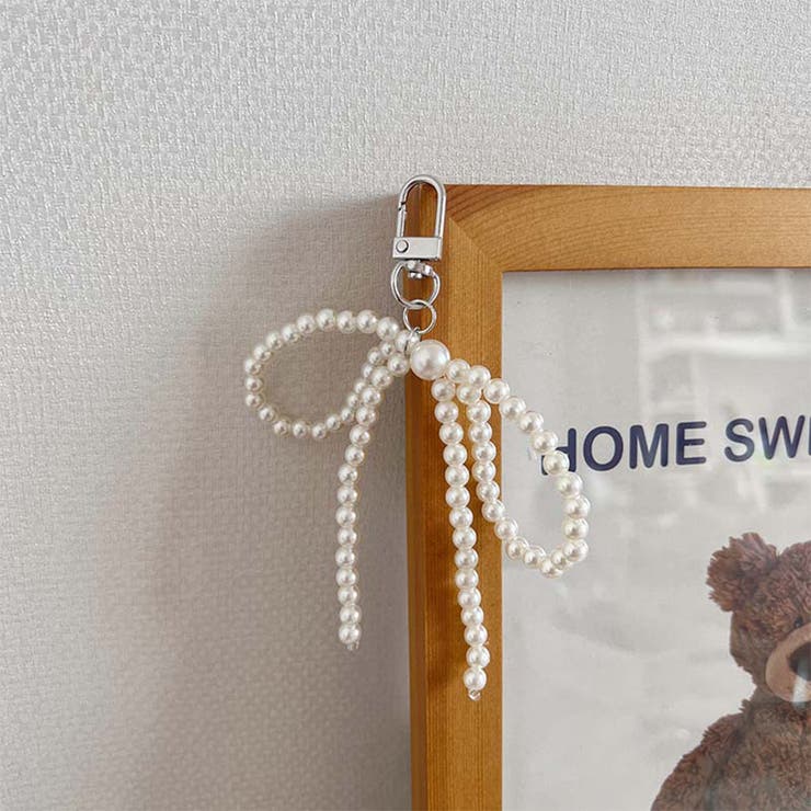 ビーズアクセサリー リボンチャーム キーホルダー スニーカーチャーム | RAKUku | 詳細画像5 