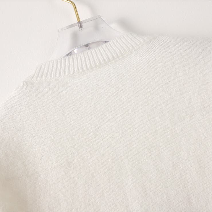 半袖 花飾り ニット 半袖プルオーバー セーター 韓国 韓国ファッション | RAKUku | 詳細画像20 