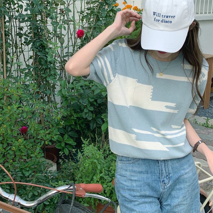 24NEW サマーニット 半袖 | RAKUku | 詳細画像8 