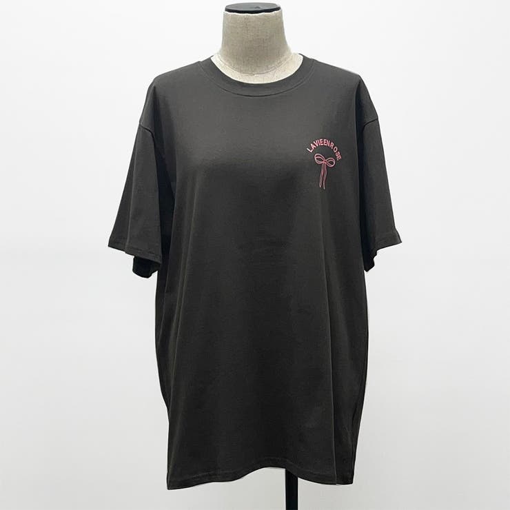 楽天市場】ボーダー リボン トップス（Tシャツ・カットソー
