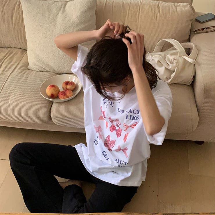 24NEW リボン プリント | RAKUku | 詳細画像4 