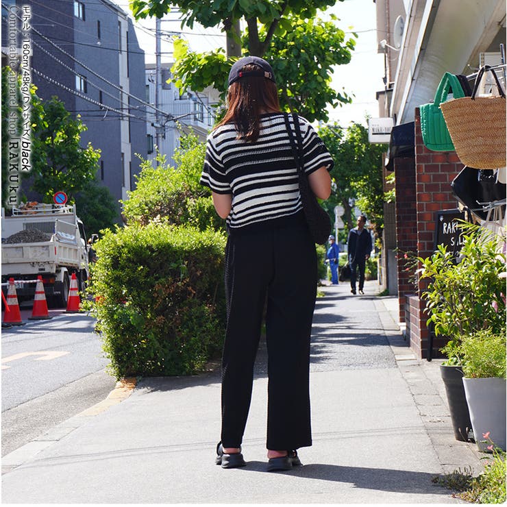 rakuku 冷感 速乾 エンボス加工 サンマ パンツ ワイトパンツ  | RAKUku | 詳細画像14 