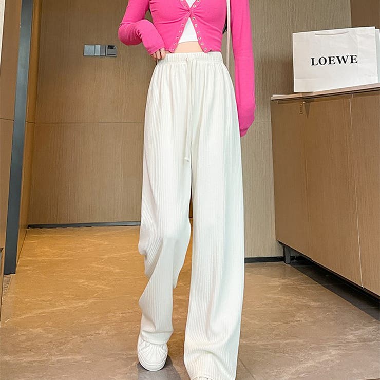 春 夏 レーディスパンツ しわになりにくい 通気性抜群 | RAKUku | 詳細画像3 