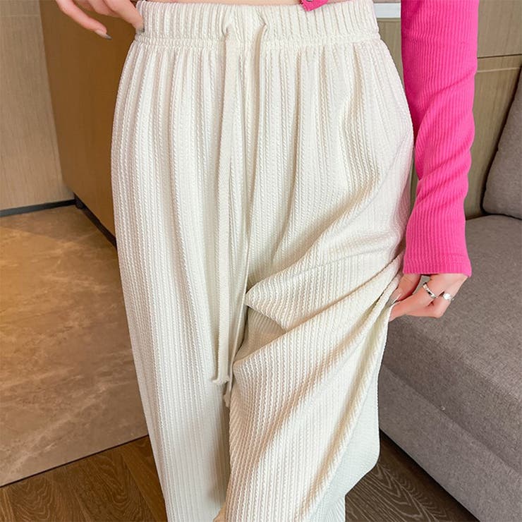 春 夏 レーディスパンツ しわになりにくい 通気性抜群 | RAKUku | 詳細画像7 