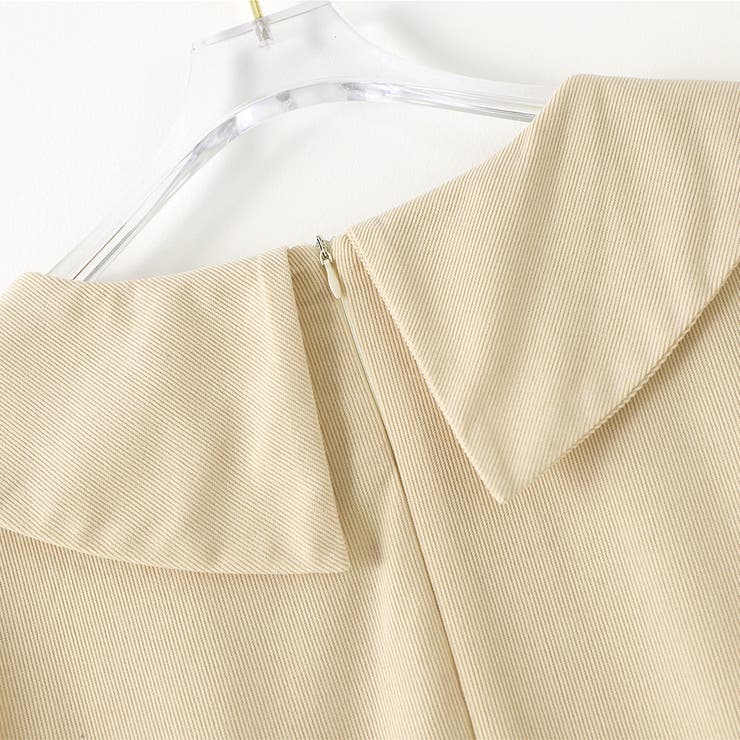 ビッグ襟 ビッグカーラー ロングワンピース | RAKUku | 詳細画像14 