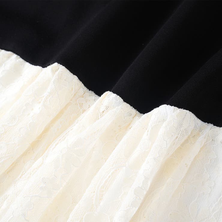 24NEW 異素材 レース ワンピース  エレガント ゆったり ワンピース | RAKUku | 詳細画像16 