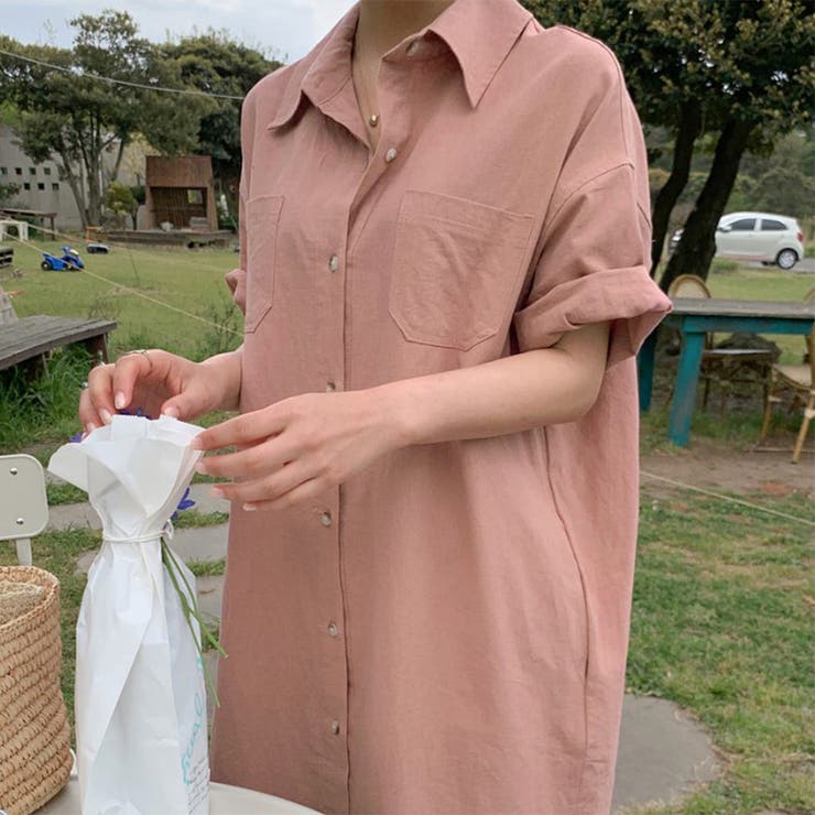 24NEW シャツワンピース ロング丈 マキシ丈 韓国ファッション | RAKUku | 詳細画像22 
