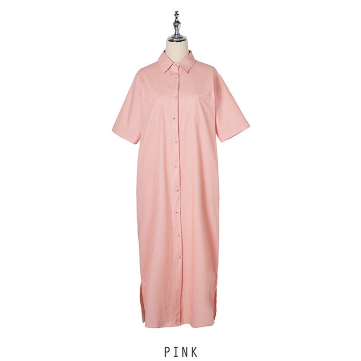 24NEW シャツワンピース ロング丈 マキシ丈 韓国ファッション | RAKUku | 詳細画像26 