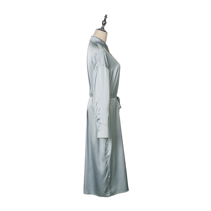 韓国大人気★Miseki SEOUL★Unbalanced layered one piece 灰色 スイッチングマキシキャミワンピース[KB45-26J340]｜URBAN