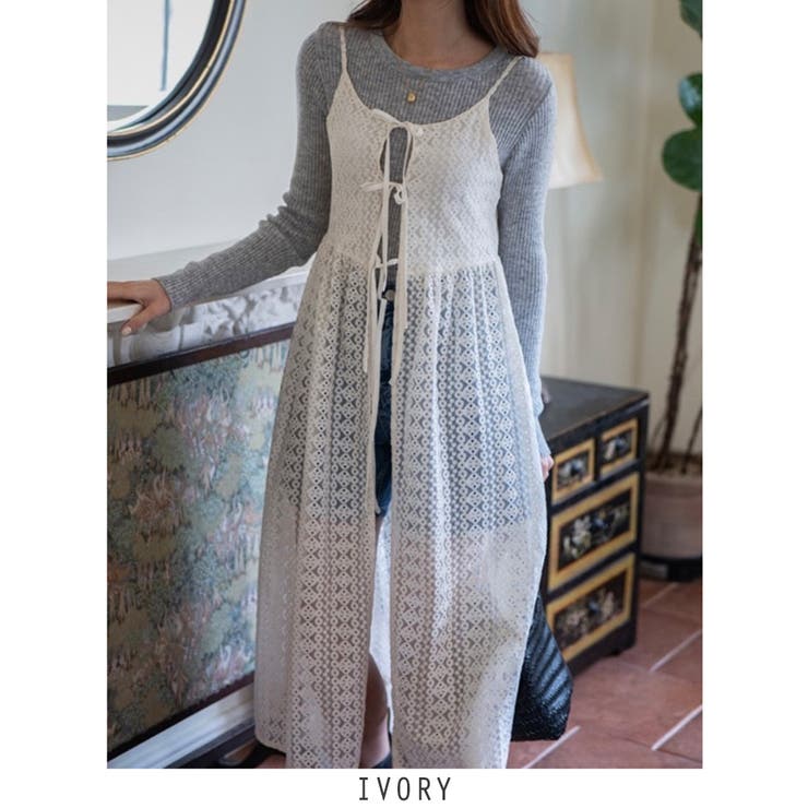 ★SIO★SLIT LAYERED ONE PIECE [IVORY]★正規品/韓国送料込 SLY | BELTED CUT OUT ショートワンピース (ワンピース(ミニ