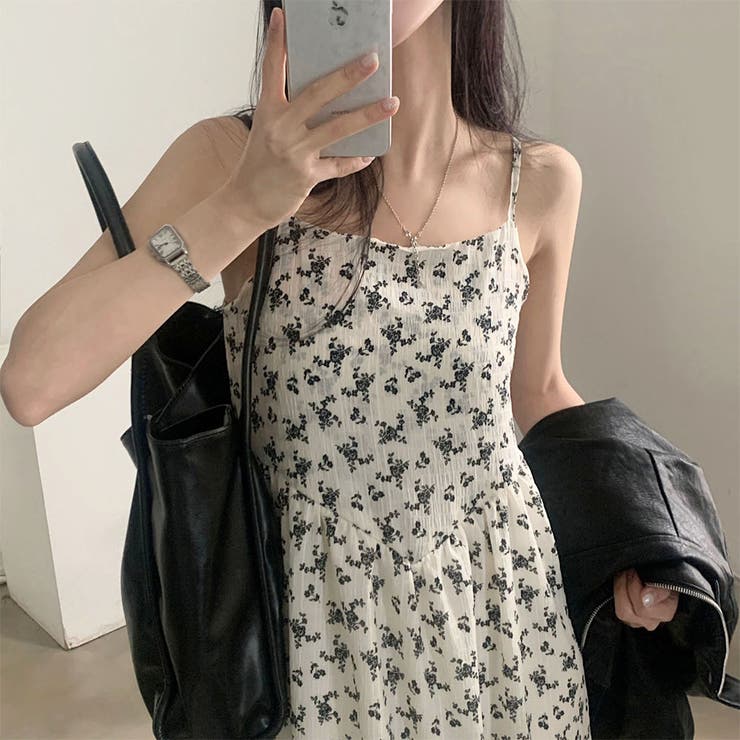 デイジーフラワーキャミソールロングワンピース 韓国ファッション | RAKUku | 詳細画像6 