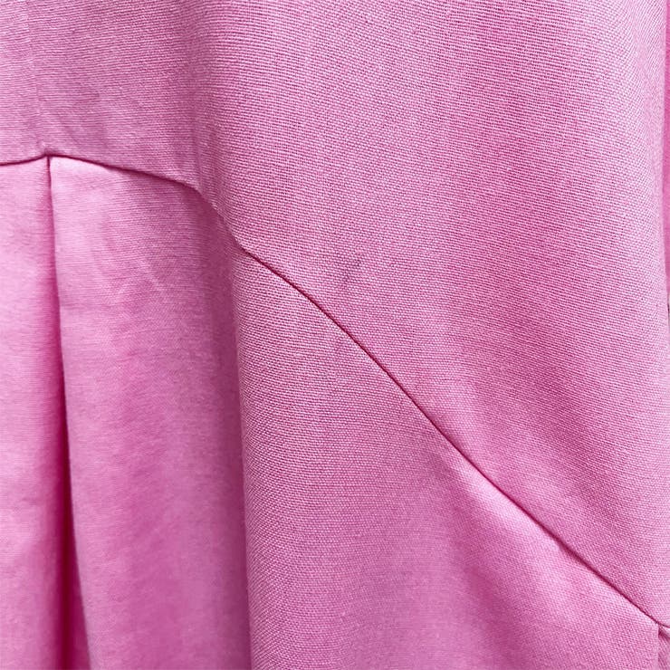 ストレスフリー Vネック ゆったりワンピース 半袖  ロング丈 | RAKUku | 詳細画像16 