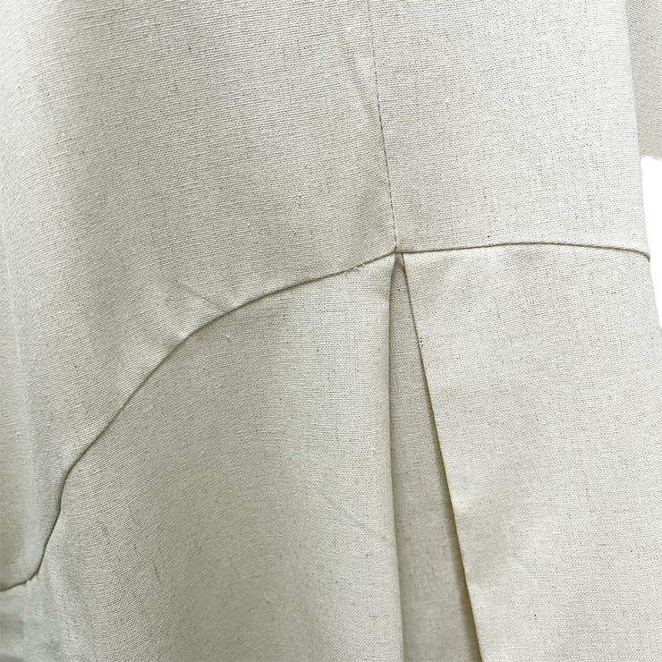 ストレスフリー Vネック ゆったりワンピース 半袖  ロング丈 | RAKUku | 詳細画像18 