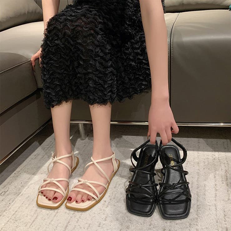 スポーツサンダル クロスストラップサンダル 韓国ファッション | RAKUku | 詳細画像14 