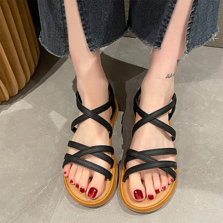 グラディエーターサンダル 海辺 ビーチ 韓国ファッション | RAKUku | 詳細画像7 