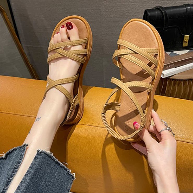 グラディエーターサンダル 海辺 ビーチ 韓国ファッション | RAKUku | 詳細画像8 